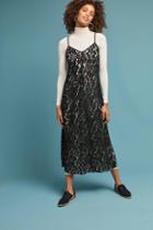 Ottod'ame Knit & Lace Layered Dress