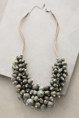 Anthropologie Mallow Bib Necklace