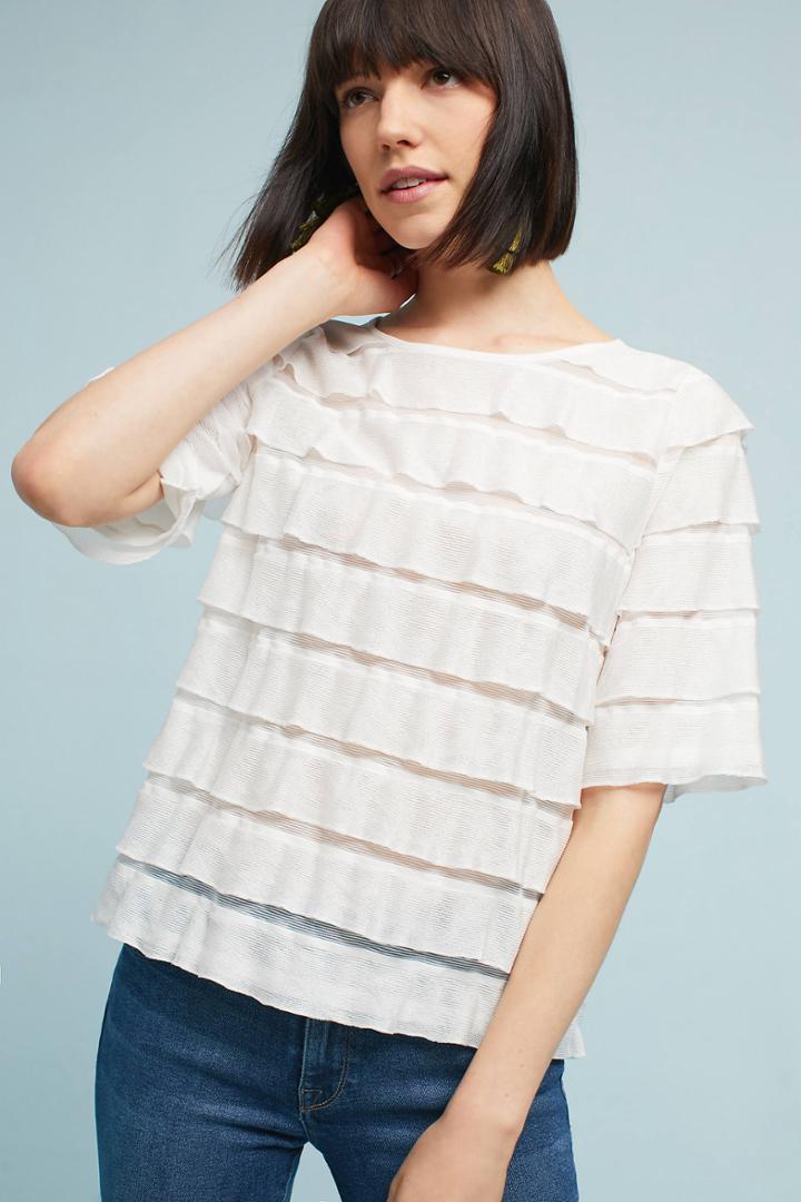 Vanessa Virginia Ruffled Tiers Top