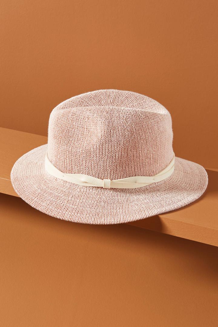 Anthropologie Jamie Trimmed Fedora