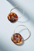 Marida Tortoise Hoop Earrings