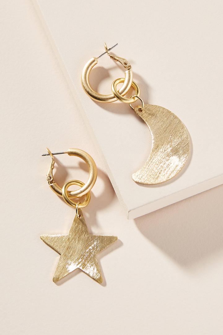 Serefina Astrid Asymmetrical Drop Earrings