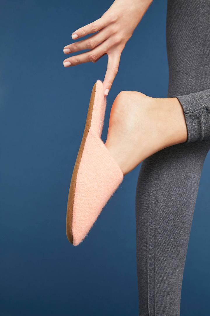 White + Warren Knit Slide Slippers