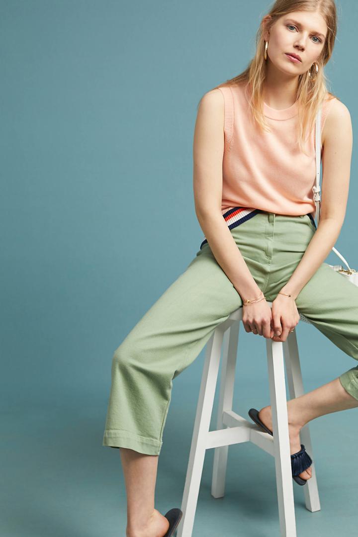 Moth Sleeveless Knit Shell