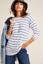 Anthropologie Lizzy Striped Thermal Top