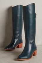 Candela Knee-high Heeled Leather Boots