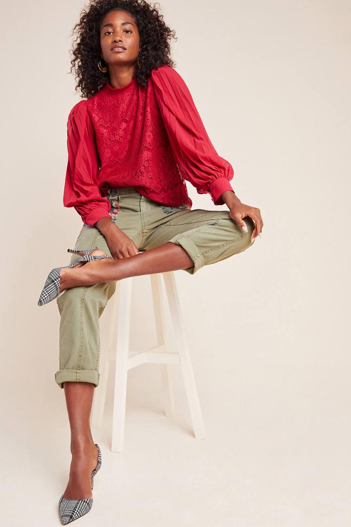 Eri + Ali Lukjana Lace Blouse