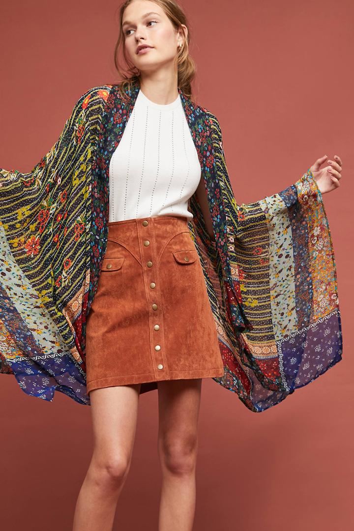 Anthropologie Liza Kimono
