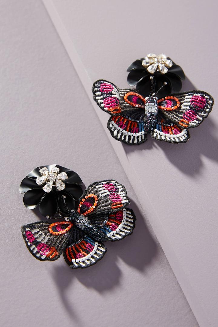 Mignonne Gavigan Butterfly Drop Earrings
