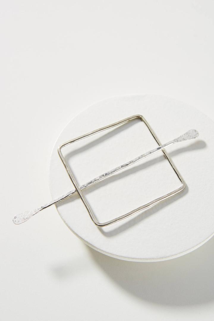 Anthropologie Square Slide Hair Pin