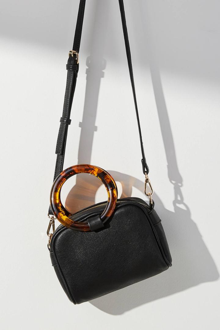 Anthropologie Lucite-handled Crossbody Bag
