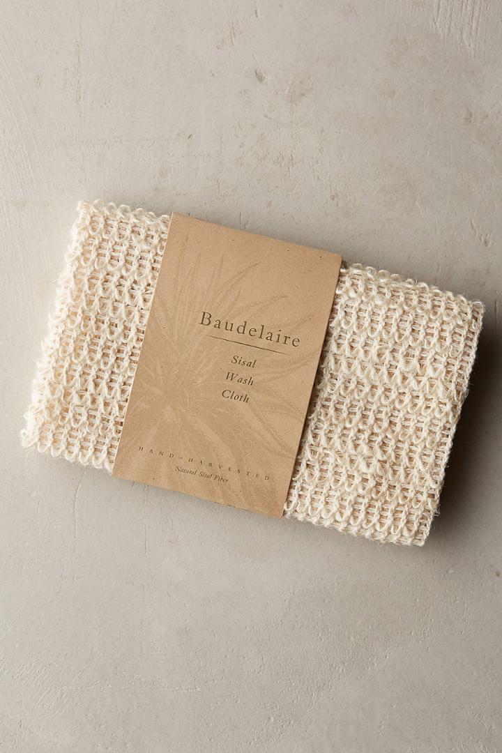 Baudelaire Sisal Wash Cloth