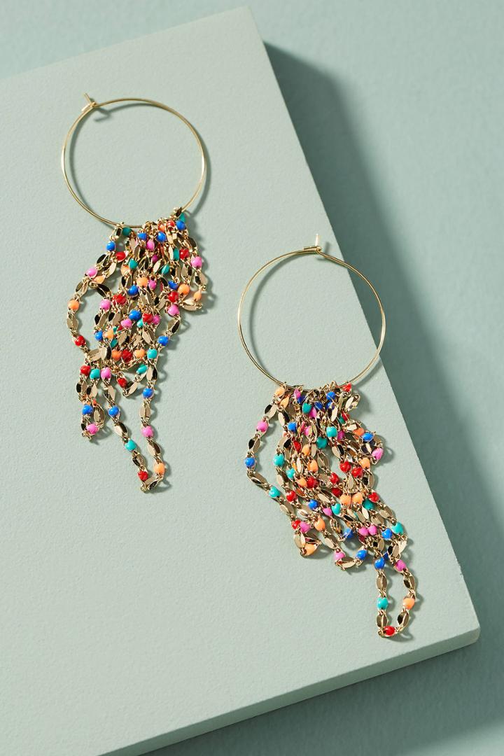 Cloverpost Jaya Hoop Earrings