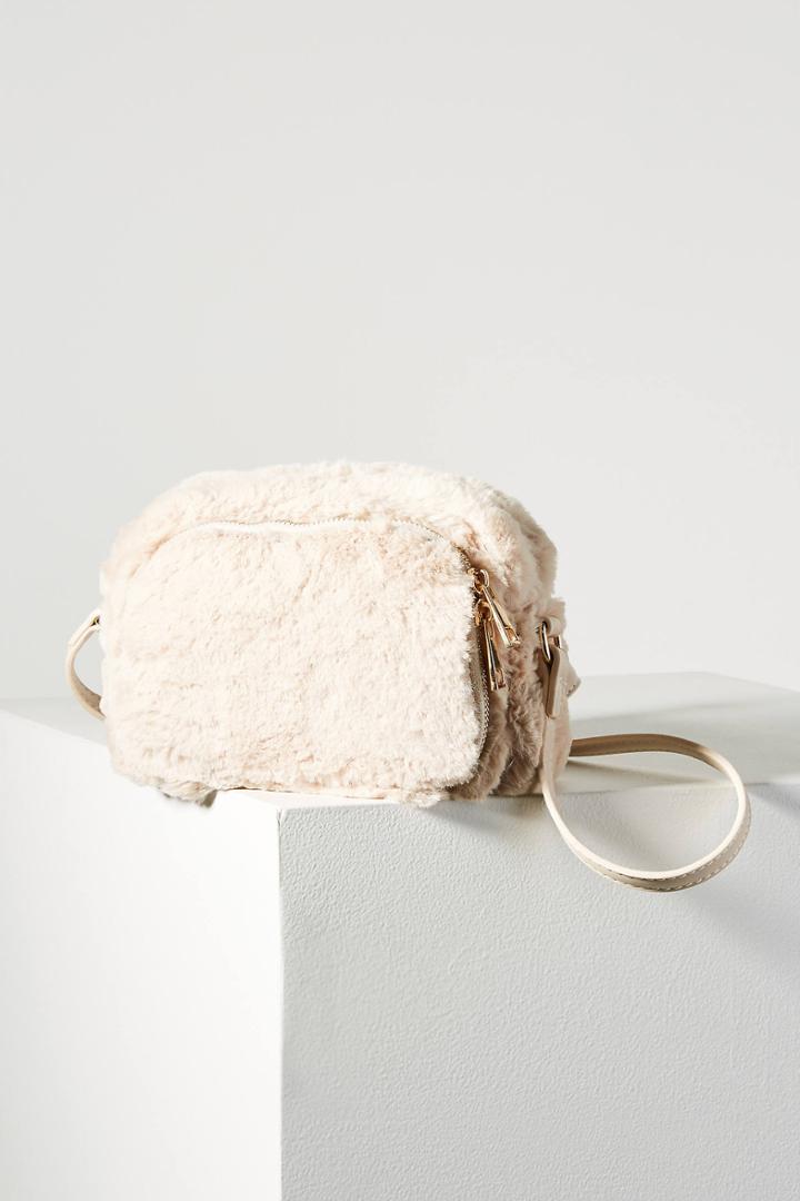 Jules Kae Cameron Mini Faux Fur Crossbody Bag