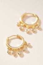 Anthropologie Jingle Hugger Hoop Earrings