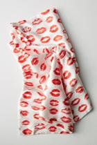 Slip Red Kisses Pure Silk Pillowcase