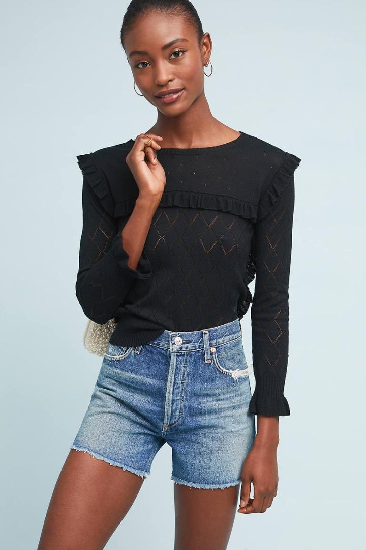 Citizens Of Humanity High-rise Nikki Denim Shorts