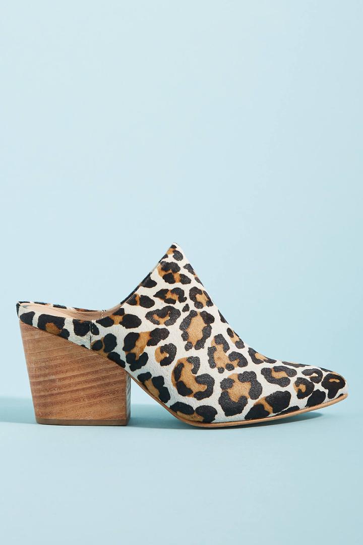 Able Leopard-printed Mules