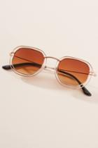Anthropologie Cape May Round Sunglasses