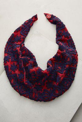 Mignonne Gavigan Dakota Red Scarf Necklace