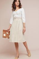 Current Air Striped Chino Skirt