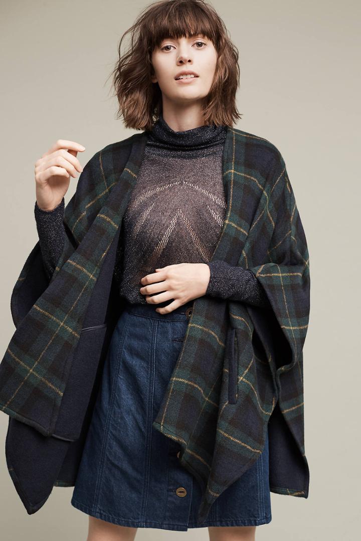 Cartonnier Stirling Plaid Cape