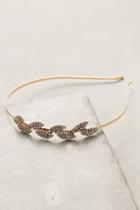 Serefina Crystal Leaf Headband
