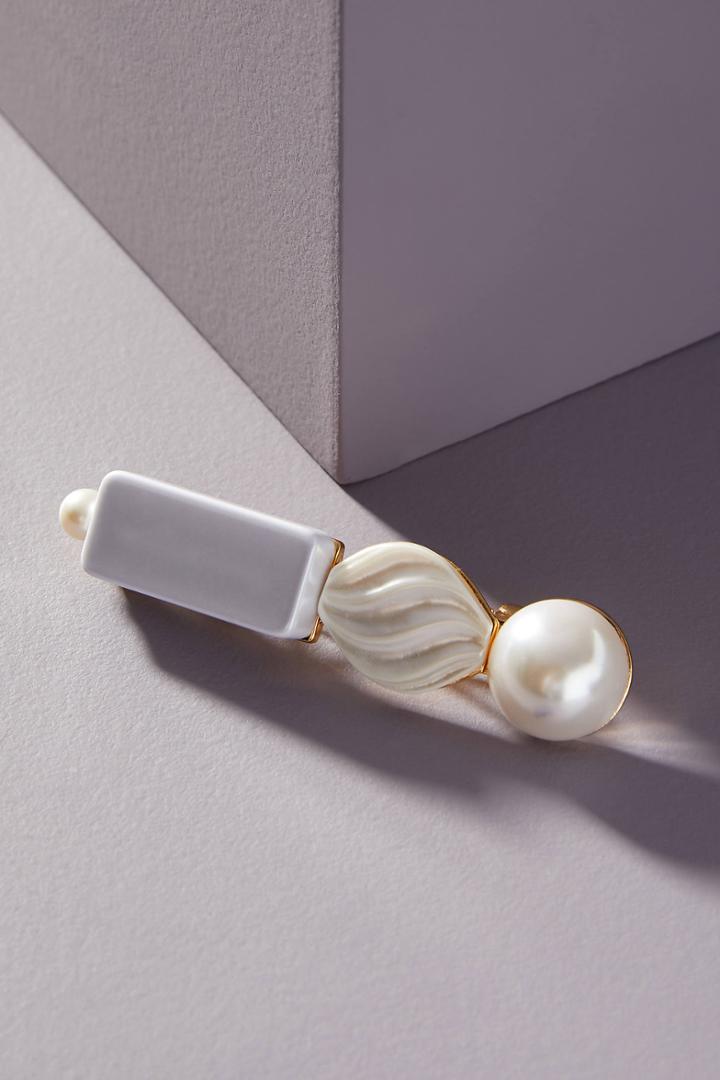 Lele Sadoughi Stacked Stones Barrette