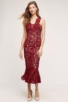 Shoshanna Fera Trumpet Dress