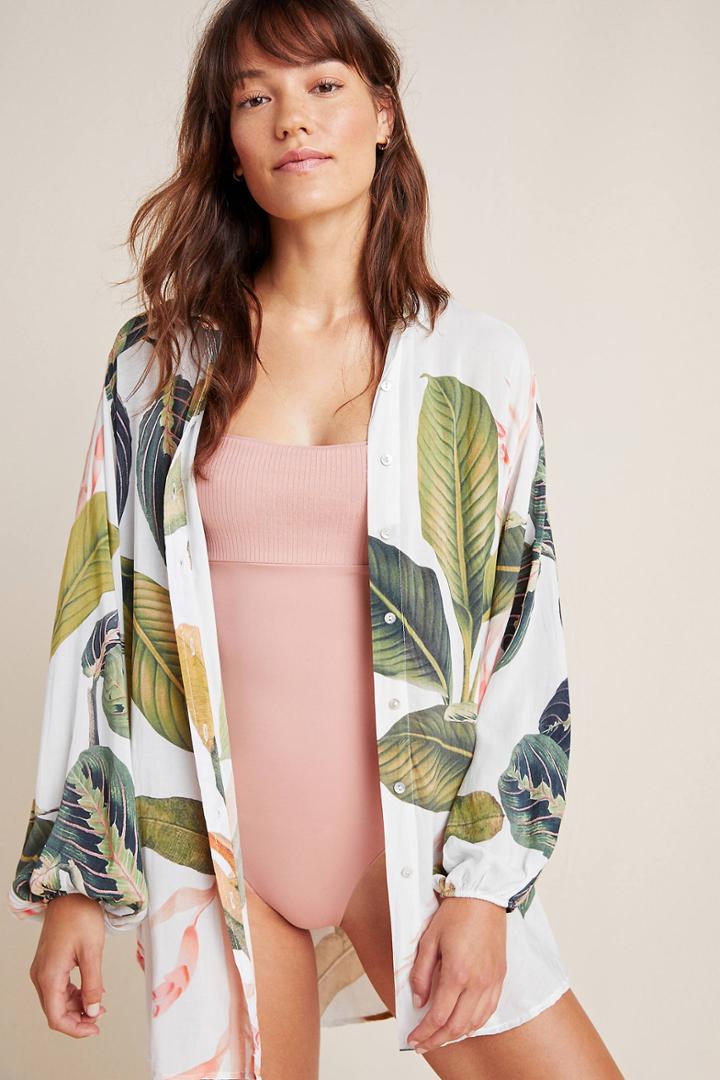 Anthropologie Malai Palms Beach Bikini Top