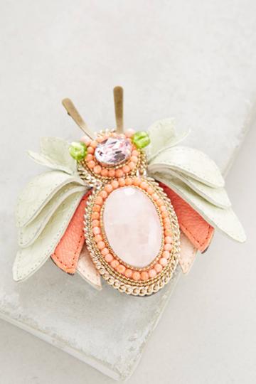 Bea Valdes Sandie Bug Brooch