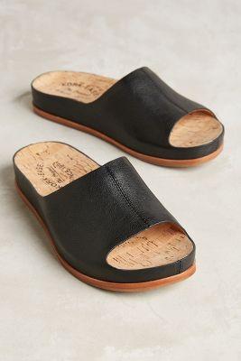 Kork-ease Tutsi Slides Black