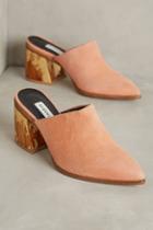 Eugenia Kim Wood Flare-heeled Mules