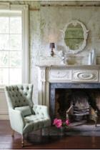 Anthropologie Linen Julienne Chair