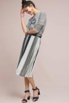 Maeve Sunburst Pleated Midi Skirt
