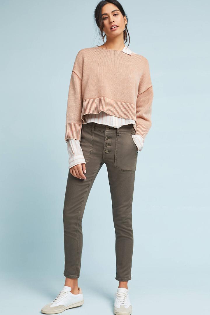 Sanctuary Exposed Peace Straight Pants