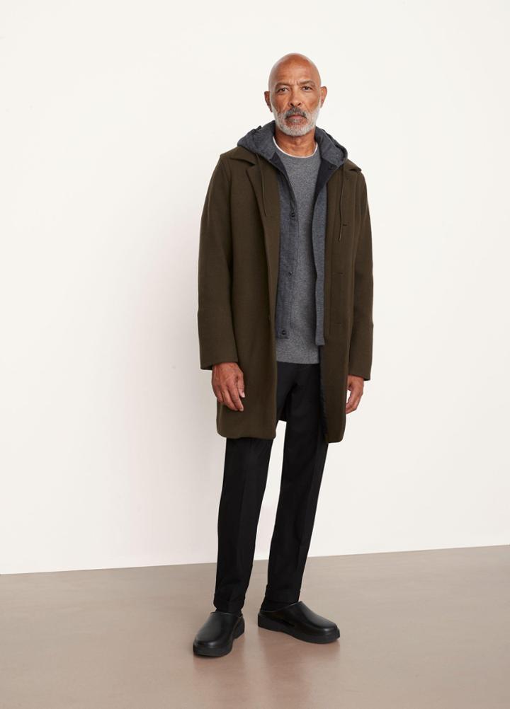 Vince Heavy Knit Coat