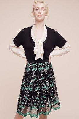 Erin Erin Fetherston Greenery Lace Skirt