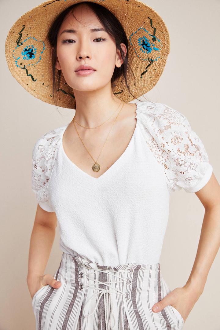 Sunday In Brooklyn Cady Lace Top