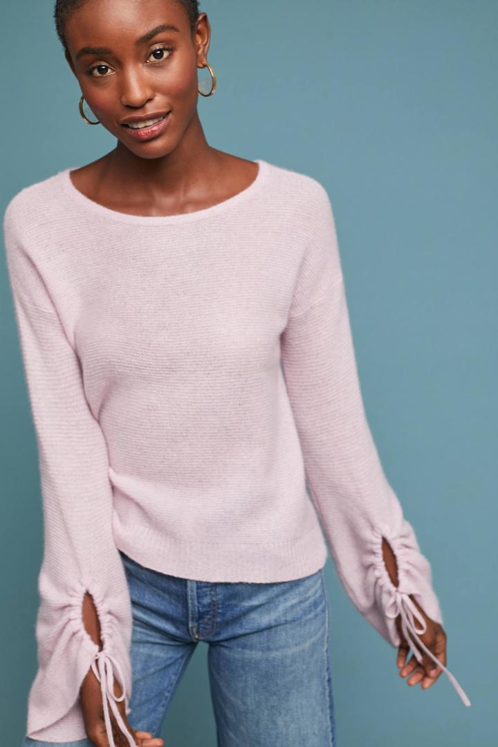 White + Warren Clarissa Cashmere Pullover