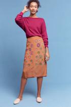 Floreat Arancia Applique Skirt