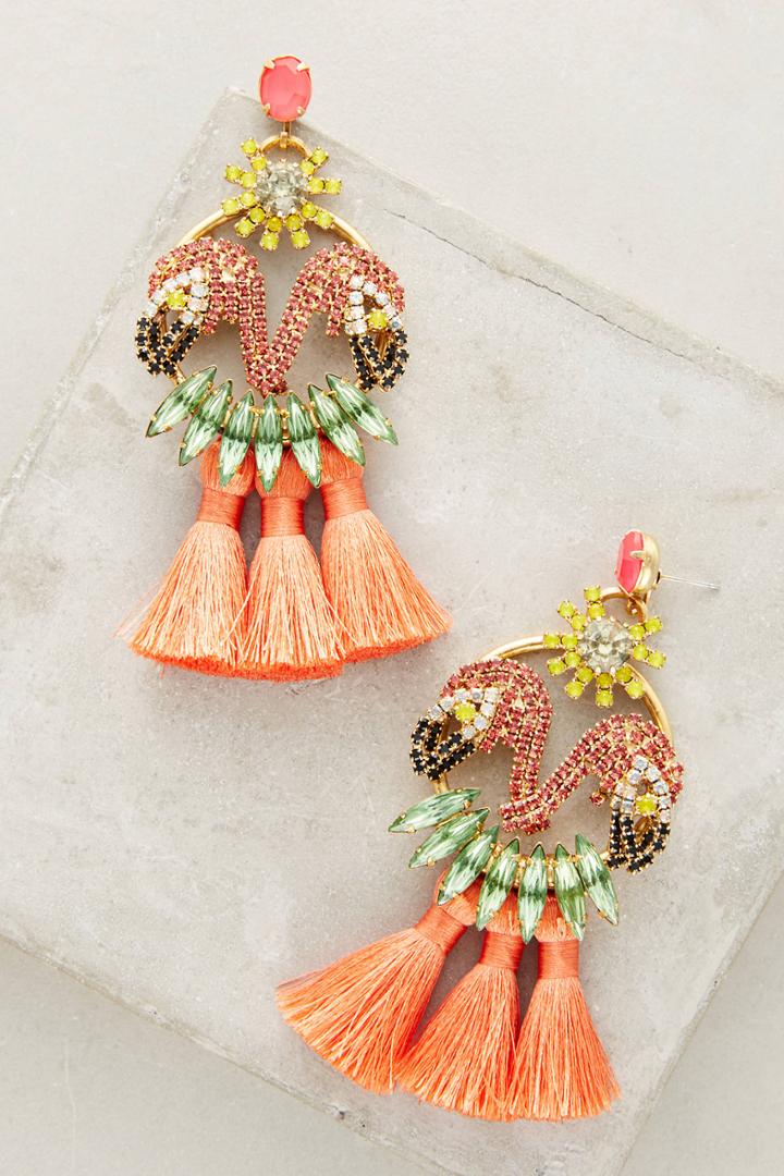 Elizabeth Cole Tropicalia Drop Earrings