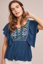 Ranna Gill Daphne Embroidered Top