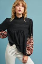 Eri + Ali Abella Embroidered Blouse