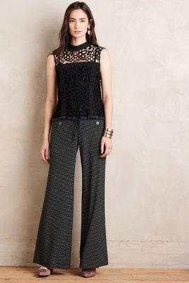 Burning Torch Moonlit Lace Shell