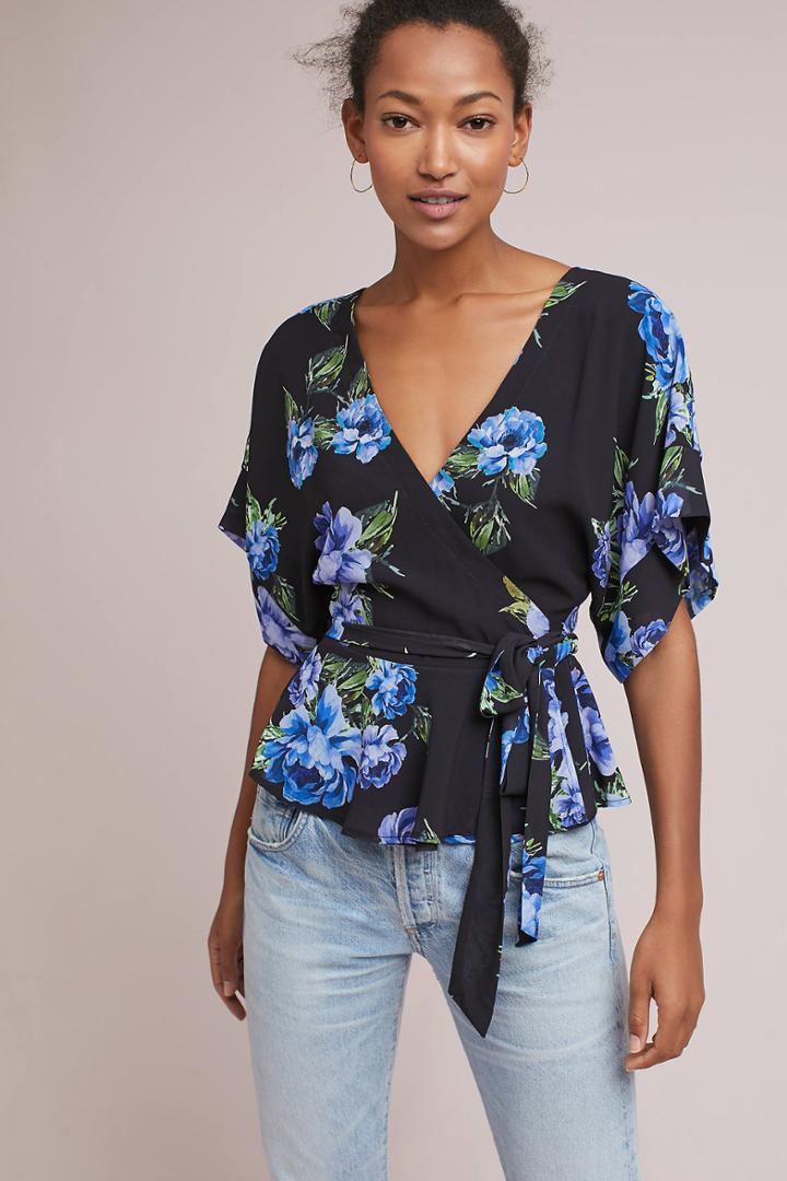 Yumi Kim Ursuline Wrap Blouse