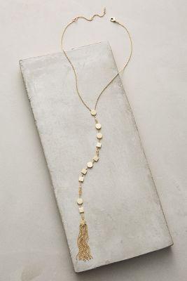 Anthropologie Geo Drop Pendant Necklace