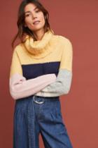 Child Of The Universe Nyc Colorblocked Turtleneck