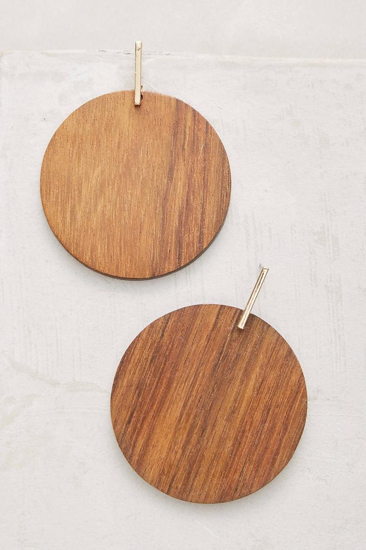 Sophie Monet Tuscan Moon Drop Earrings
