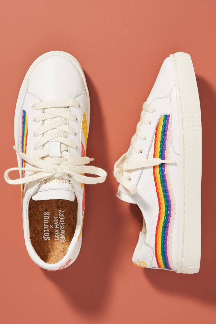 Soludos Rainbow Wave Sneakers